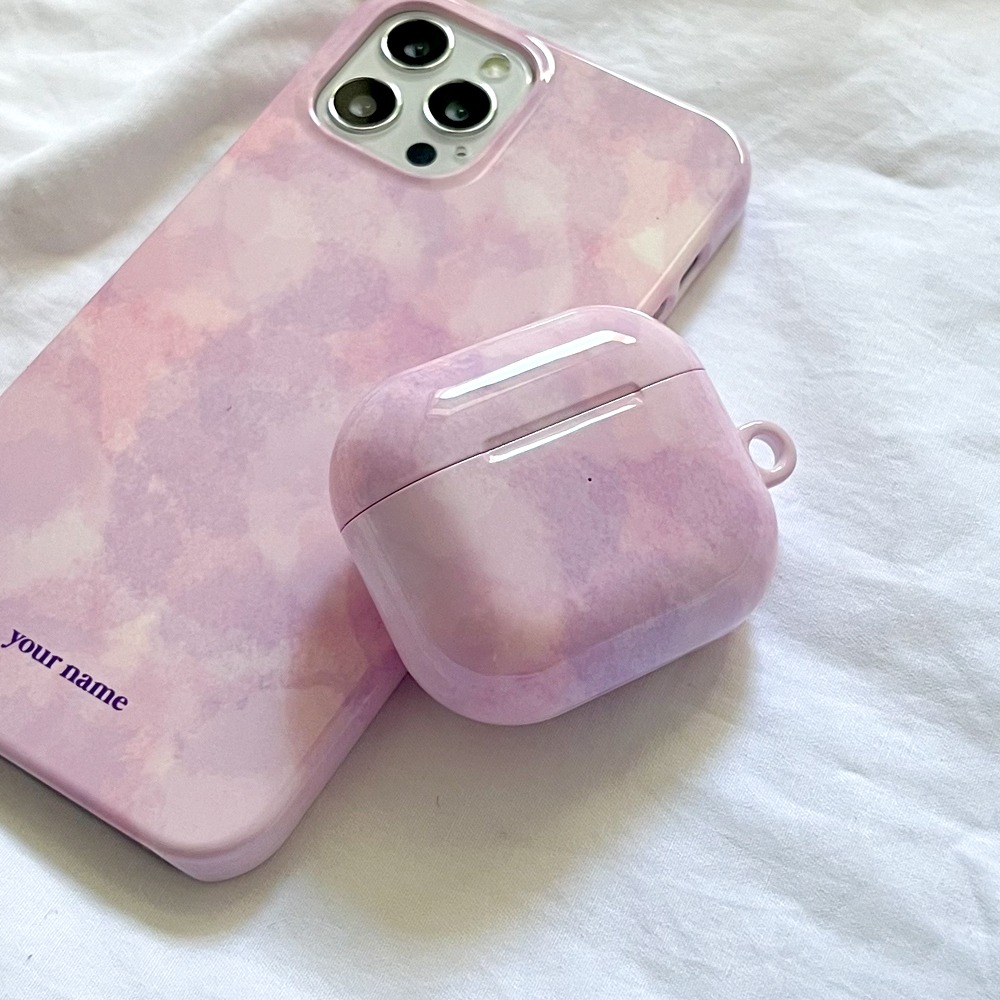 (Airpods Case) Pattern Watercolor 10