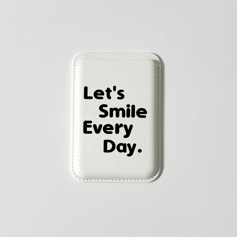Let&#039;s Smile Every Day 01 레츠 스마일 에브리 데이 01 (카드 지갑)