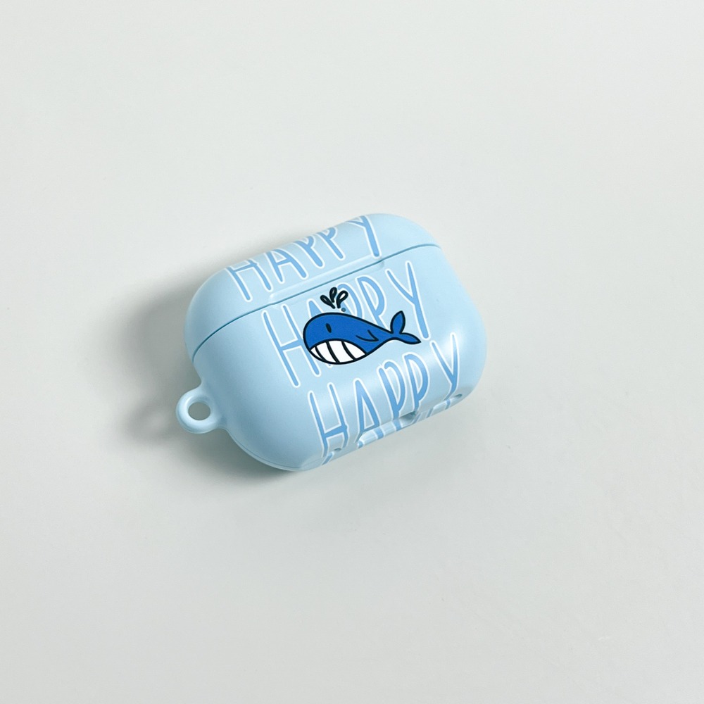 (Airpods Case) Doodle Whale
