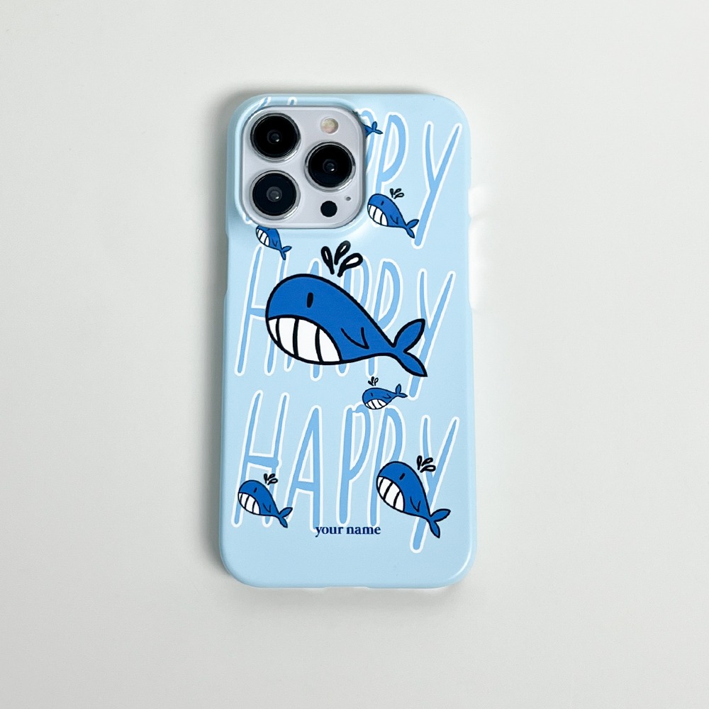 (Phone Case) Doodle Whale