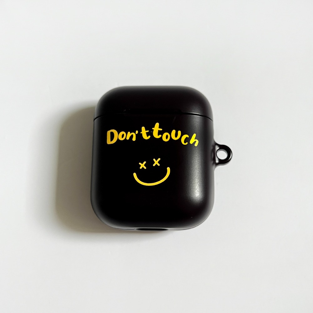 Don&#039;t touch Black 돈터치 블랙 (에어팟 케이스)
