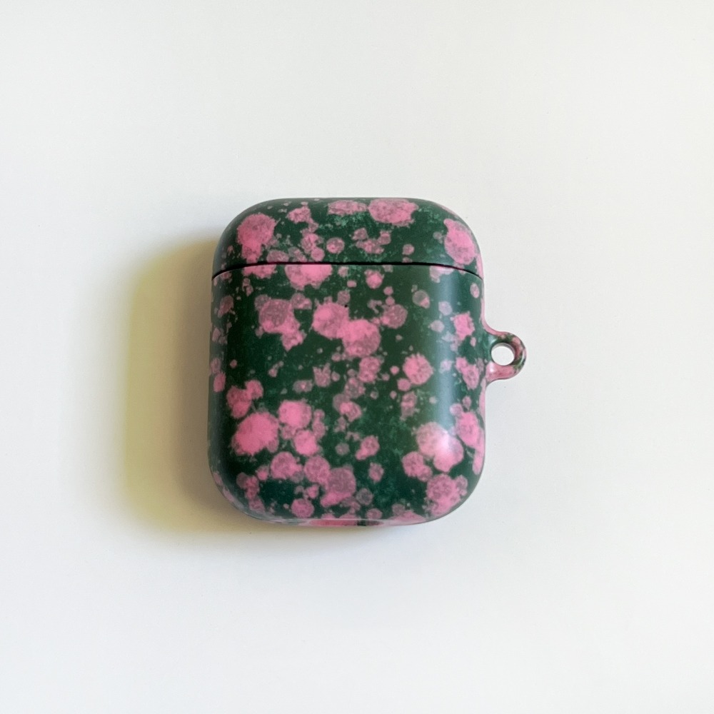 (Airpods Case) Pattern Painting Pink